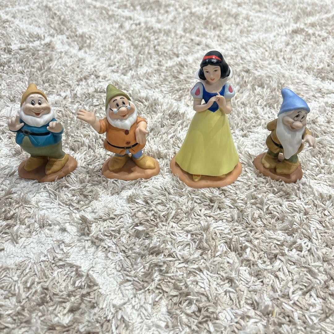 【希少】ディズニー　白雪姫と7人の小人　 Sankyo Shoji 置物　セット