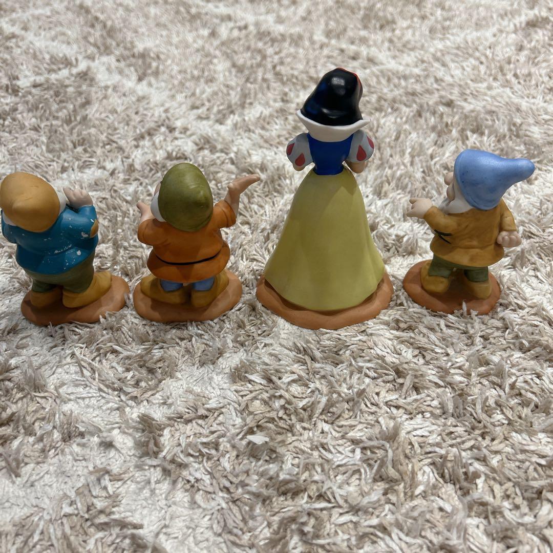【希少】ディズニー　白雪姫と7人の小人　 Sankyo Shoji 置物　セット