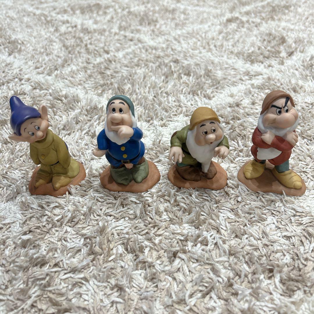 【希少】ディズニー　白雪姫と7人の小人　 Sankyo Shoji 置物　セット