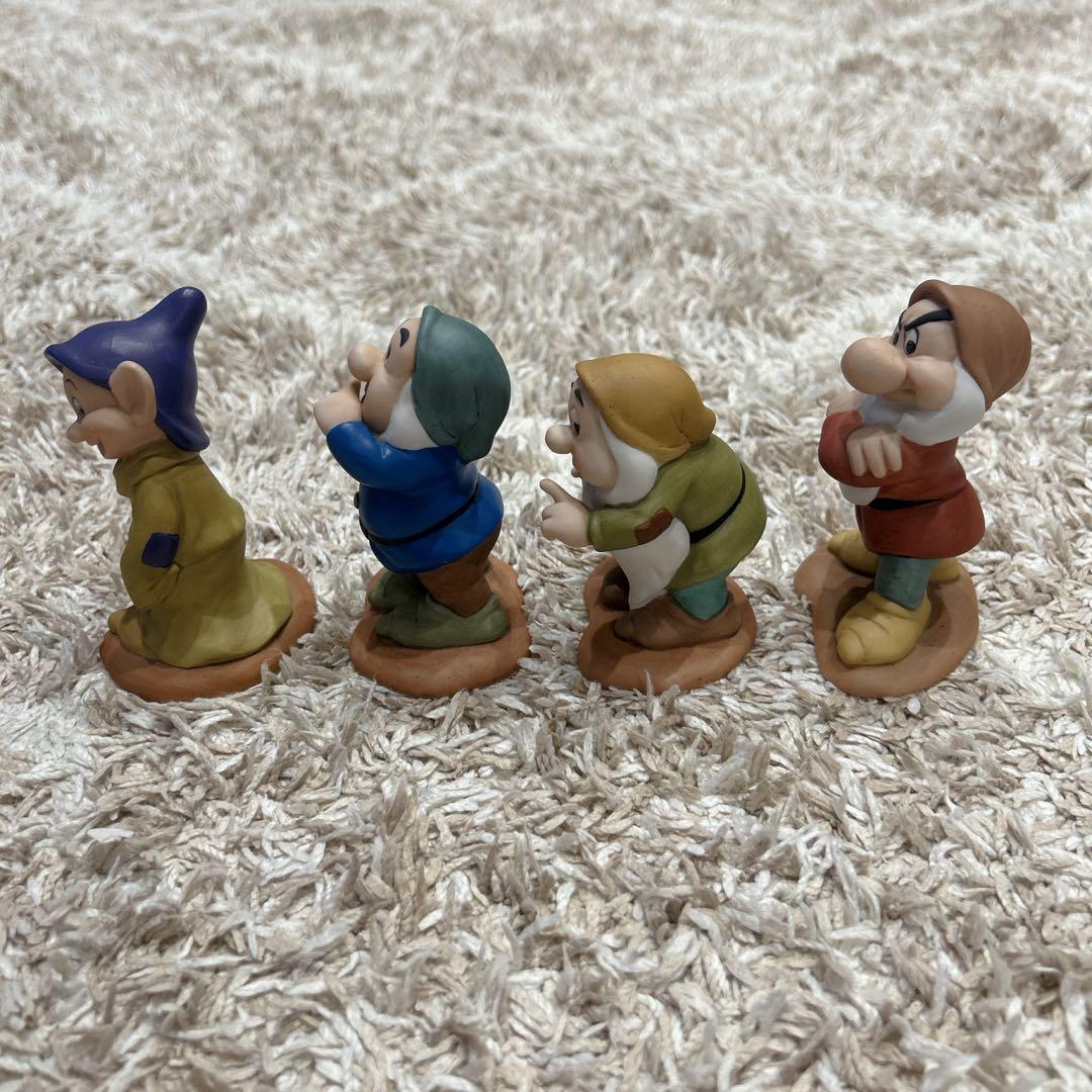 【希少】ディズニー　白雪姫と7人の小人　 Sankyo Shoji 置物　セット