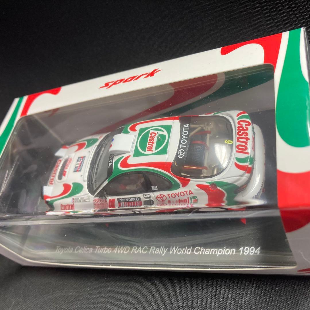 1/43 スパーク　トヨタ　セリカ　ターボ　4WD RAC ラリー 1994