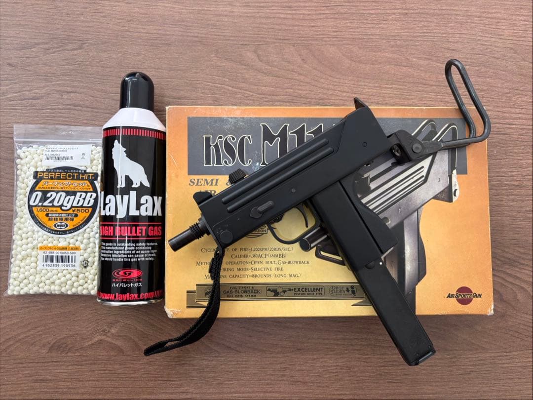 苔*夏様 KSC M11A1 ガスガン セミオート・フルオート　動作品