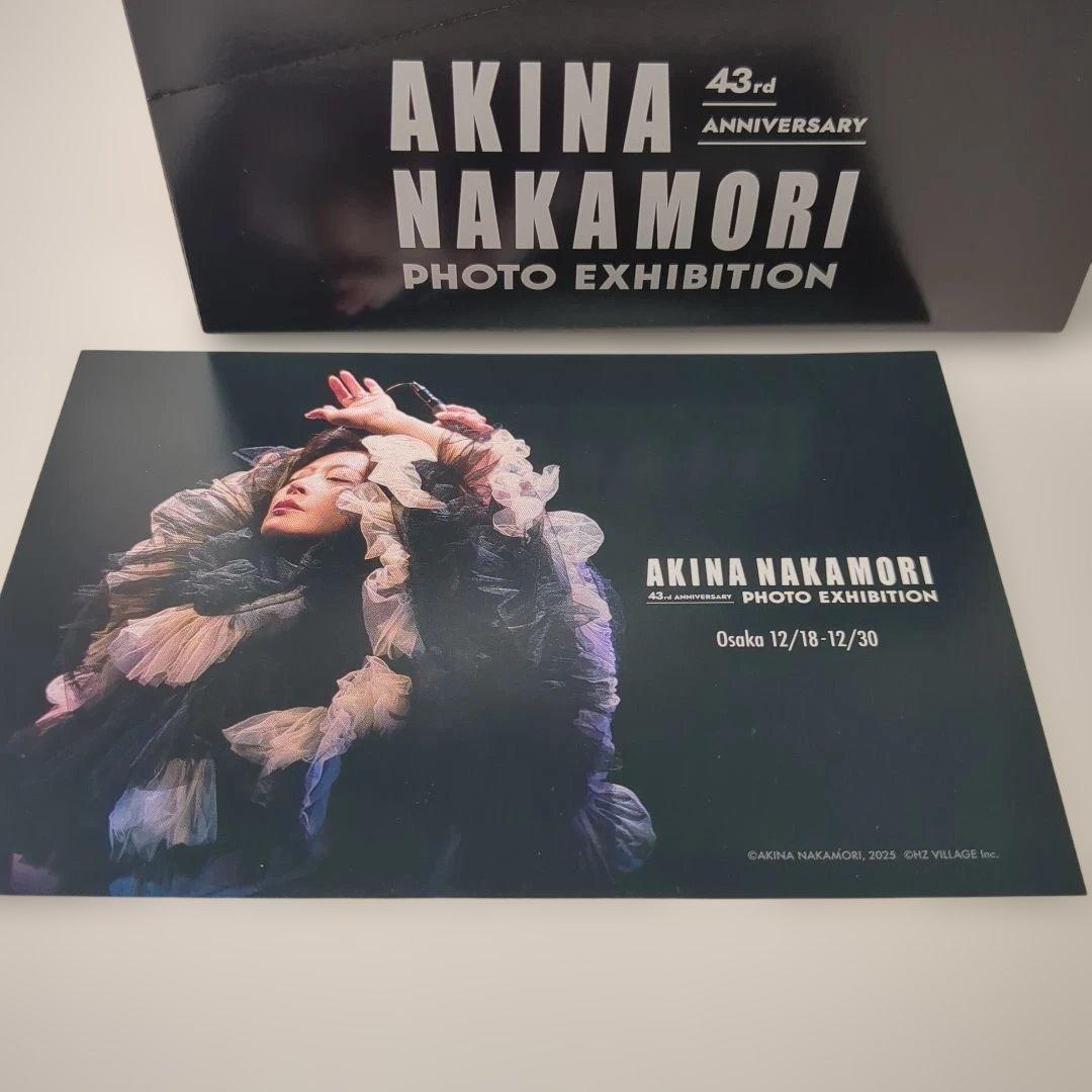 中森明菜　限定販売アクリルキーホルダー20種セット＆会場限定配布ポストカード