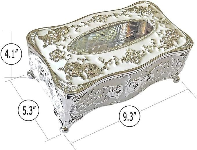 ✨キレイ見え✨ヨーロピアンスタイル ティッシュボックスカバー