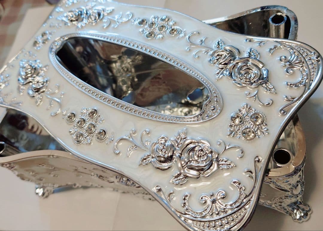 ✨キレイ見え✨ヨーロピアンスタイル ティッシュボックスカバー