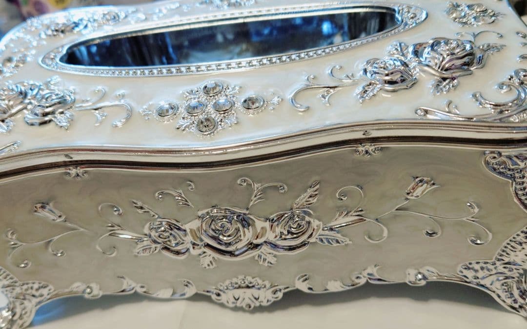 ✨キレイ見え✨ヨーロピアンスタイル ティッシュボックスカバー