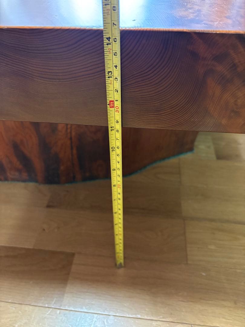 屋久杉一枚板　テーブル　机　希少