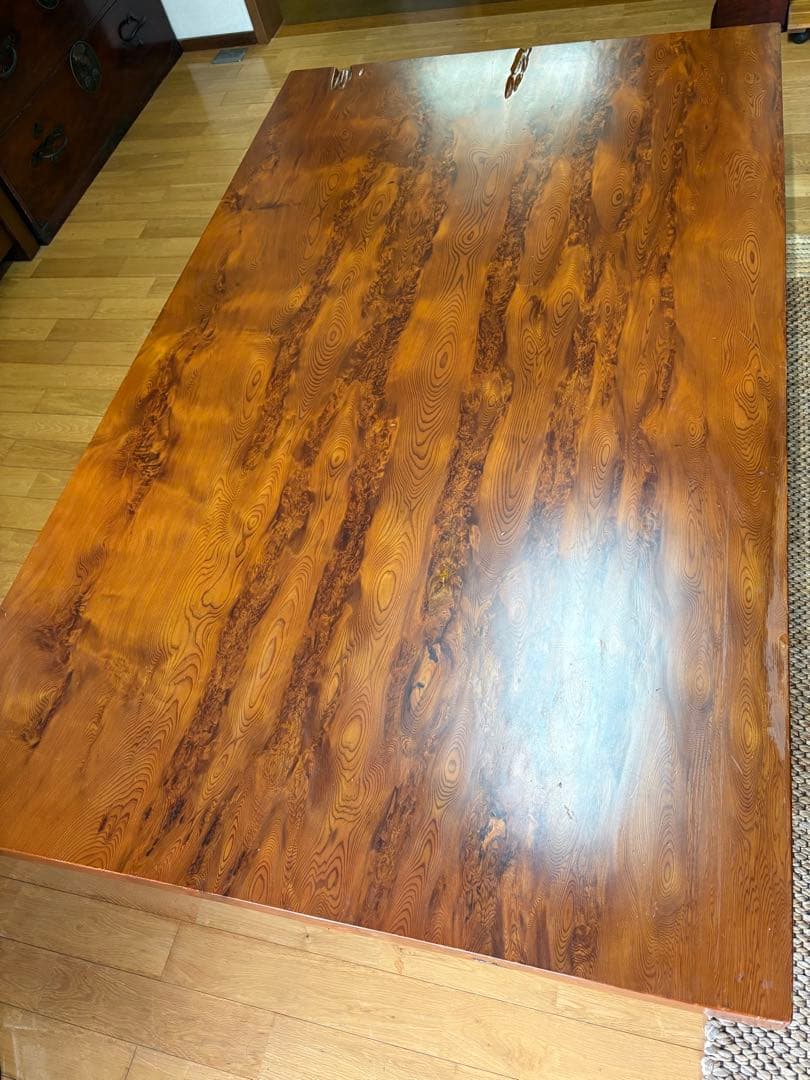 屋久杉一枚板　テーブル　机　希少