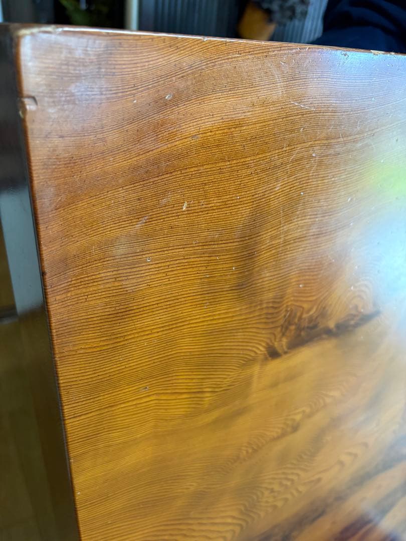 屋久杉一枚板　テーブル　机　希少