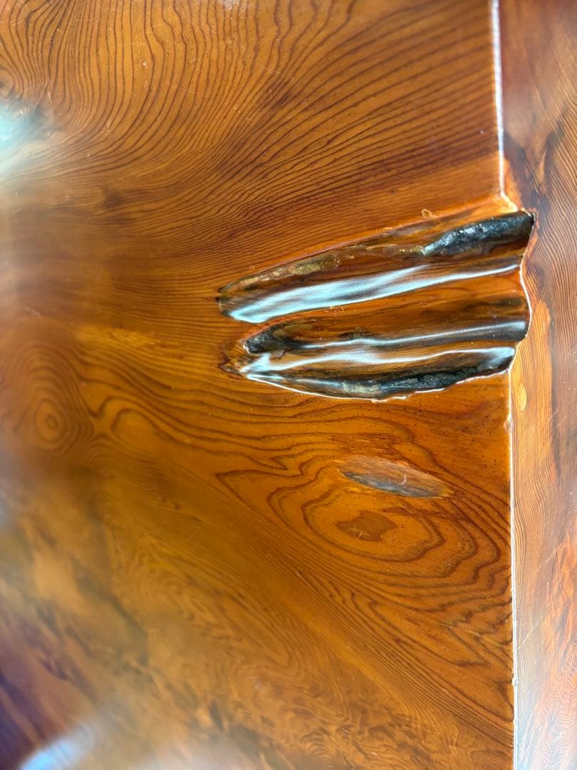 屋久杉一枚板　テーブル　机　希少