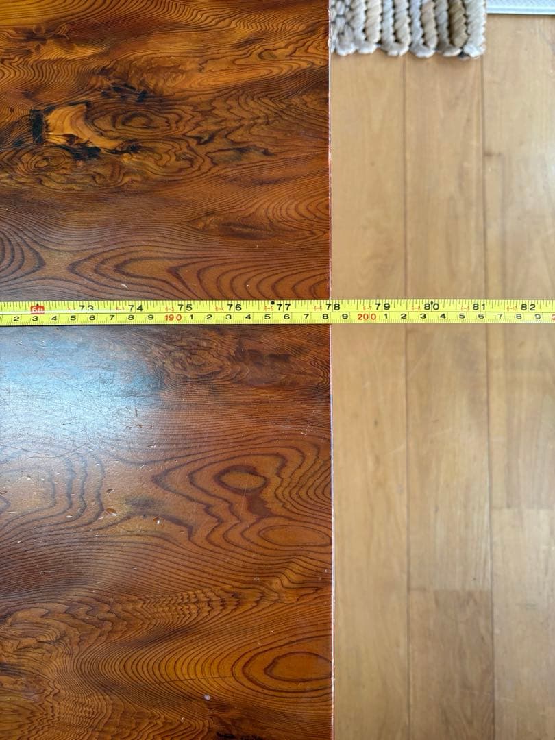 屋久杉一枚板　テーブル　机　希少