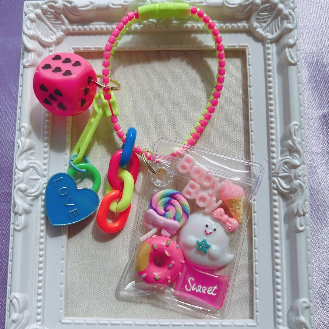 No.250A キャンディバッグ 50個セット ブレスレット キーホルダー
