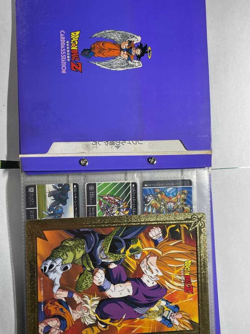 ドラゴンボールカードダス110枚、バインダー2冊セット