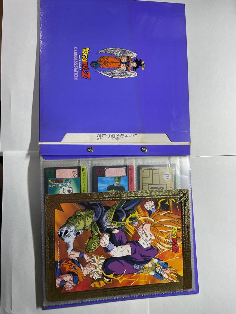 ドラゴンボールカードダス110枚、バインダー2冊セット