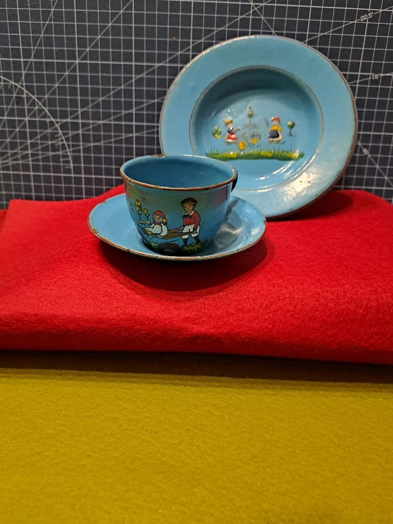 アンティーク　コーヒーカップ&お皿セット