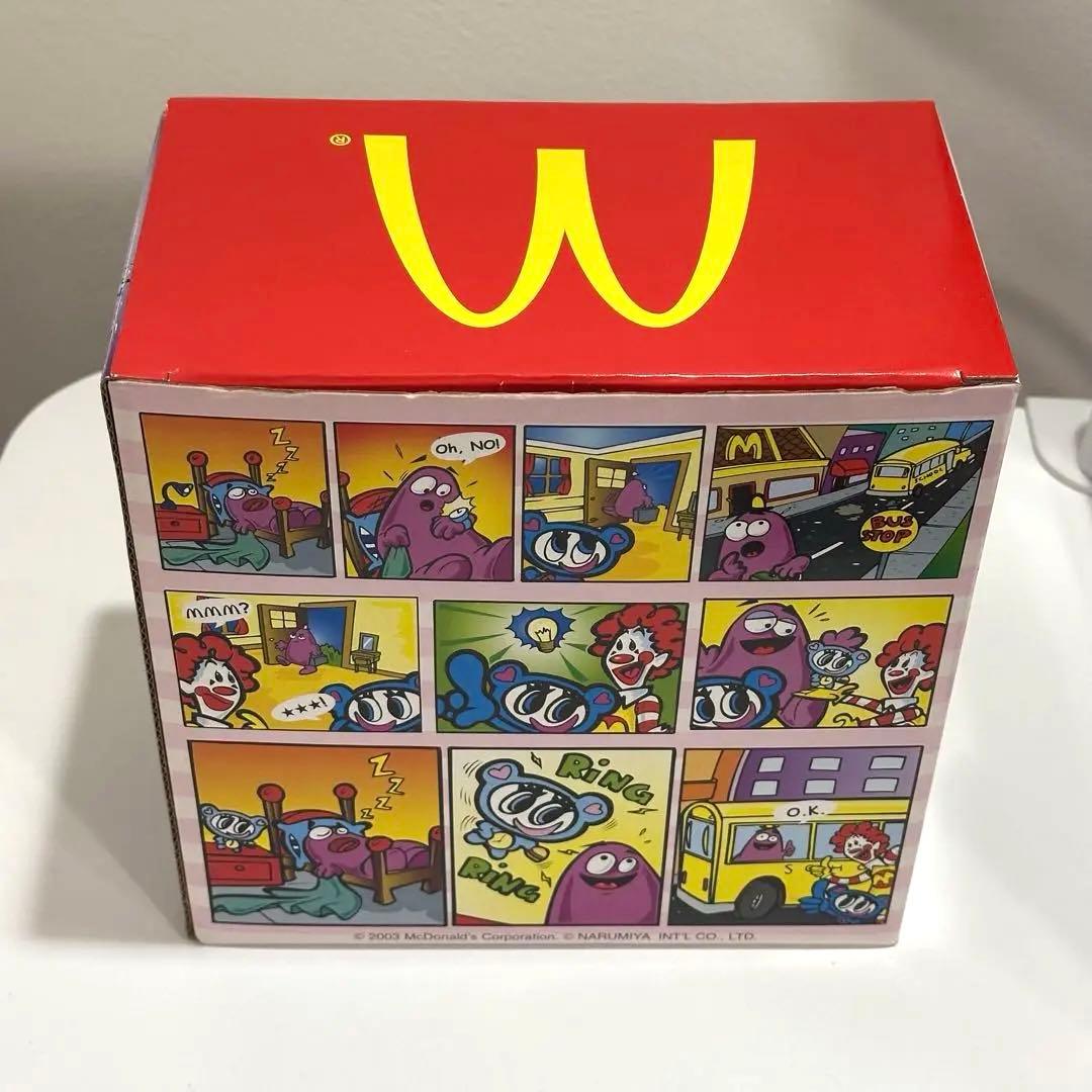 エンジェルブルー マクドナルド コラボ 置き時計