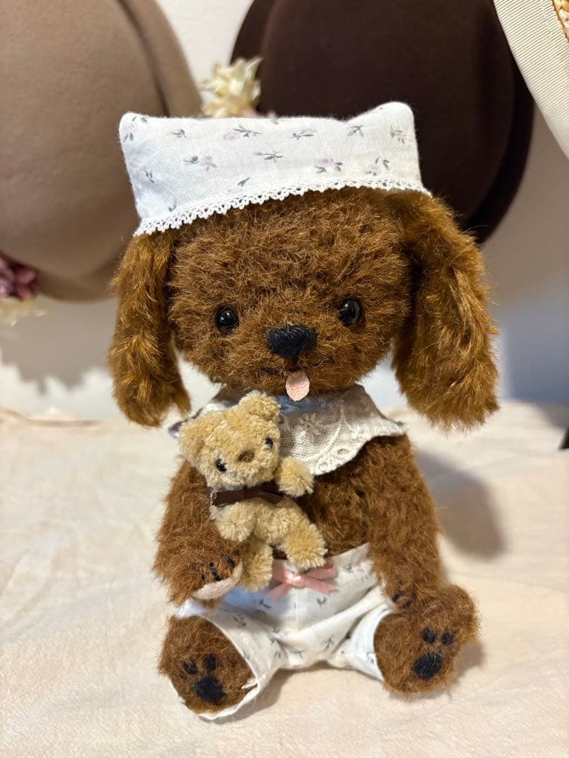 テディベア　パジャマでおねなむわんちゃん