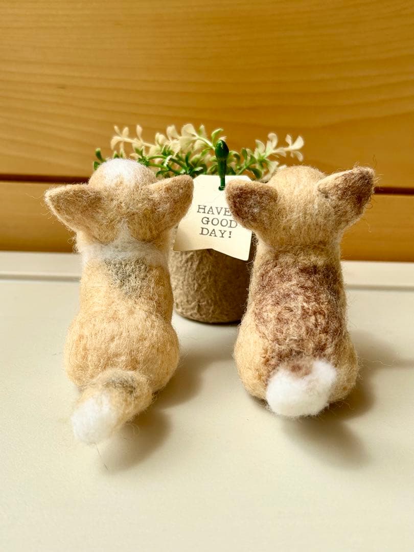 クレス110♪チワワちゃん 犬 羊毛フェルト ハンドメイド