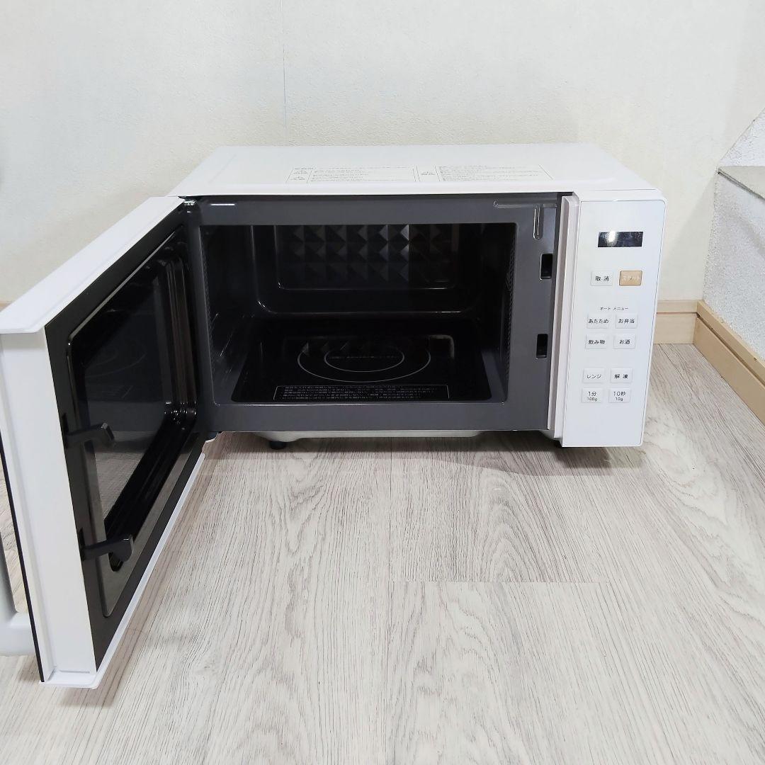 YAMAZEN 電子レンジ NERW-F018 2024年製 ヘルツフリー 山善