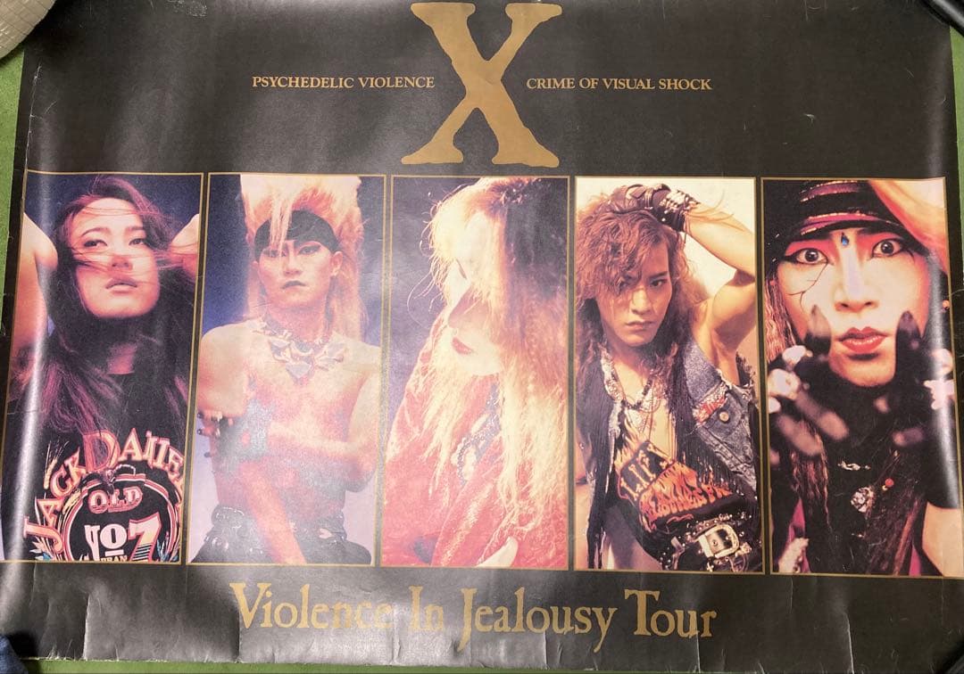 X Violence In Jealousy Tour ポスター