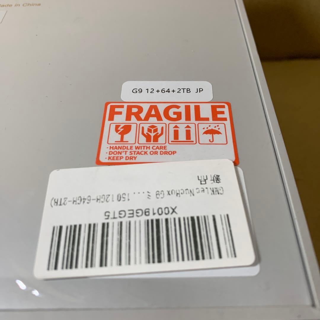GMKtec ミニPC G9【12GB +2TB +64GB】