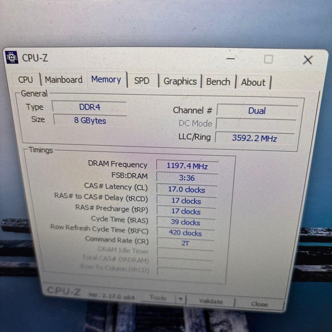 【ジャンク】Core i5-8400/i3-6100 DDR4メモリセット