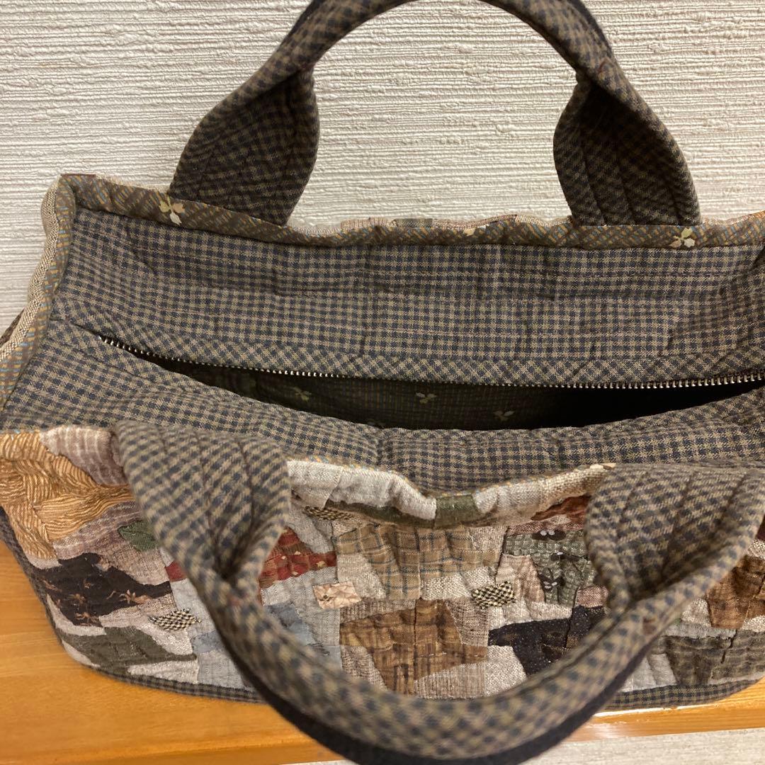 パッチワークトートバッグ