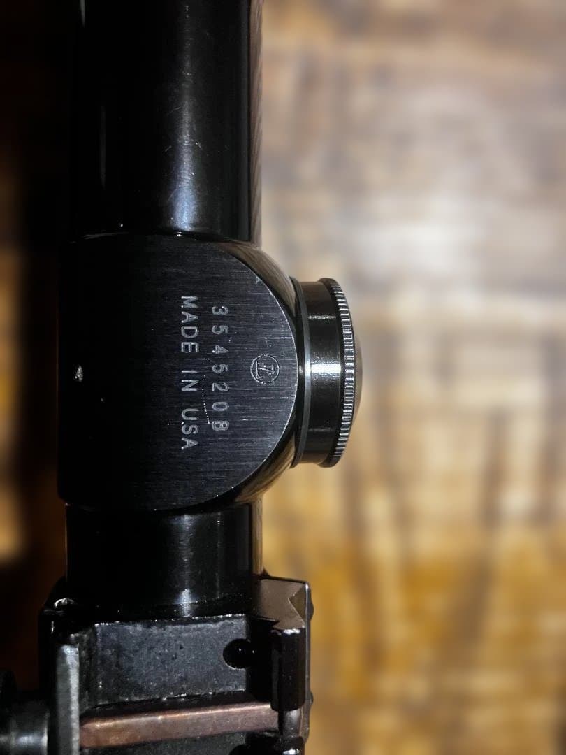 Leupold Vari-X III 2.5-8x グロス & リング付