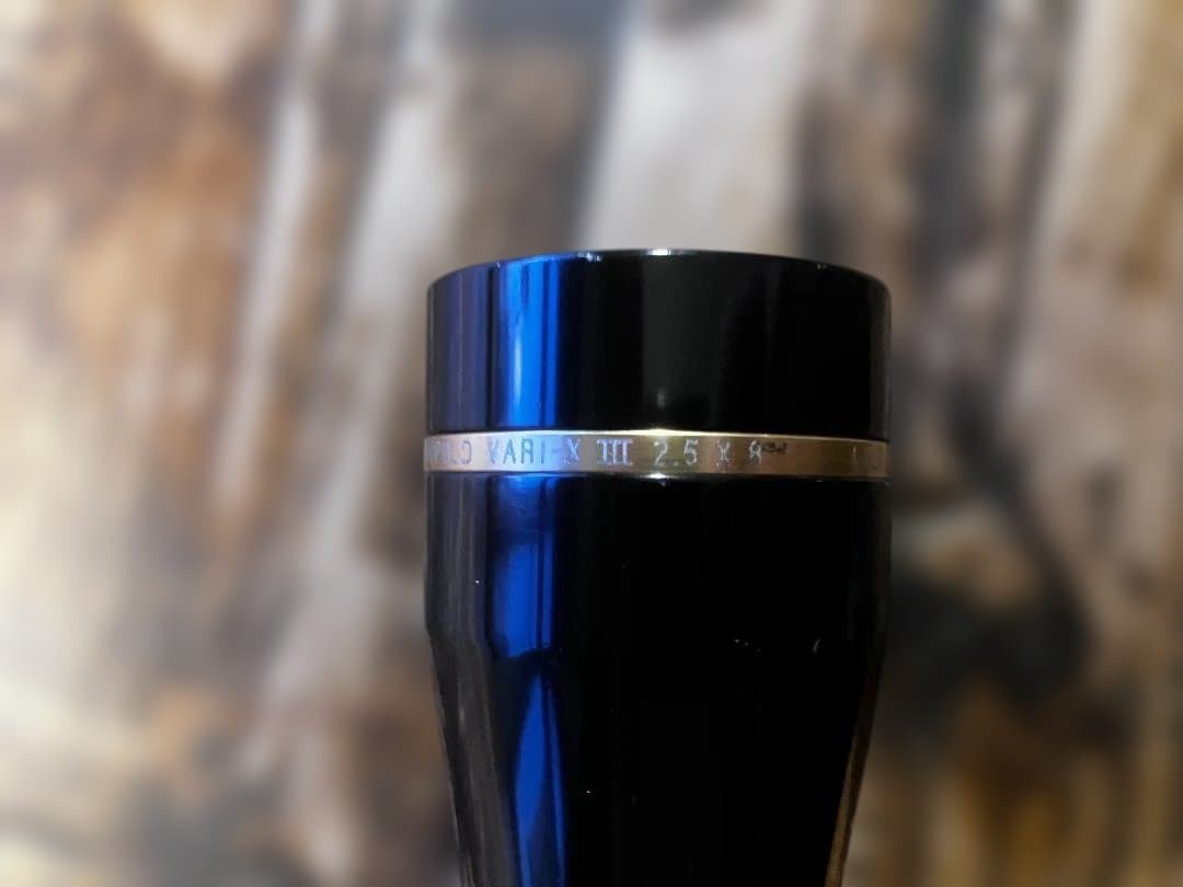 Leupold Vari-X III 2.5-8x グロス & リング付