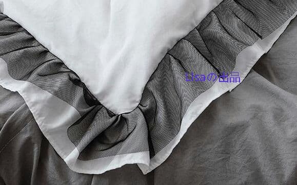 【送料無料】寝具 四点セット 布団カバー シーツ 枕カバー 純色 布団セット5