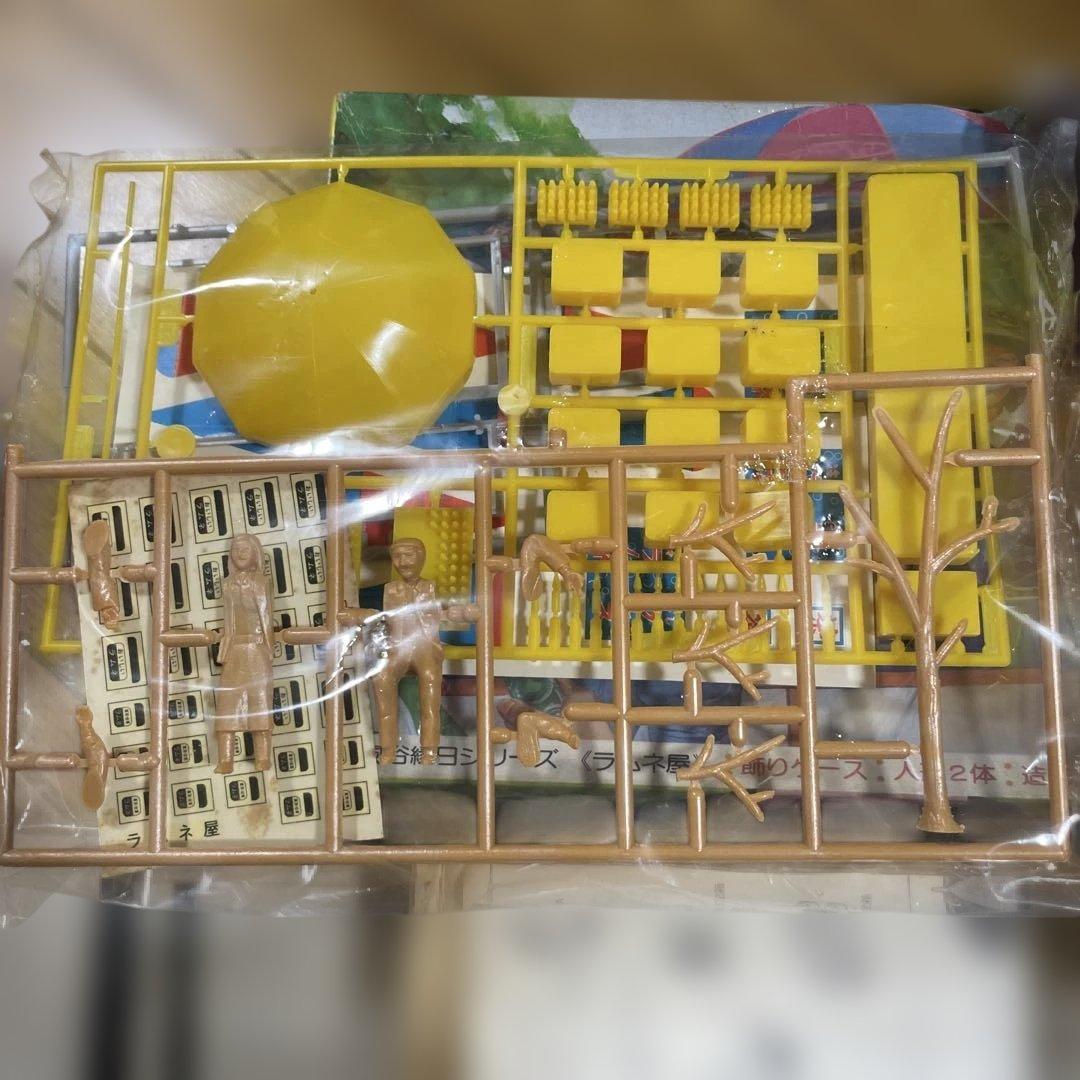 昭和情景シリーズ ラムネ屋台 ジオラマキット 絶版 未組立。 052