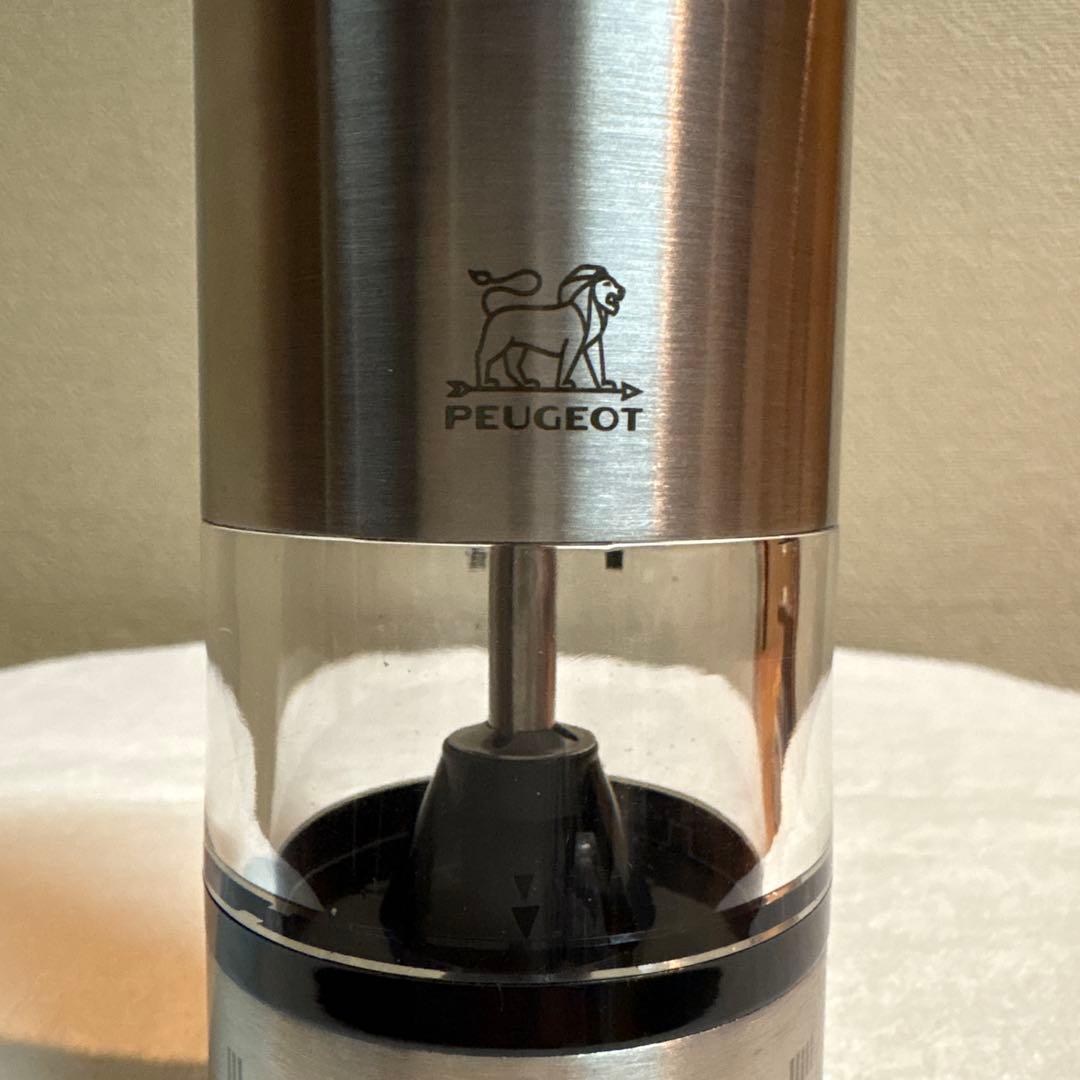 PEUGEOT プジョー　電動ペッパーミル/ソルトミル　2点セット　20cm