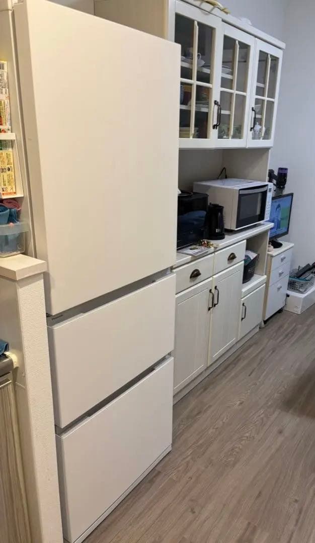 【超美品/使用5ヶ月】パナソニック 330L 冷蔵庫 NR-C33ES2L-W