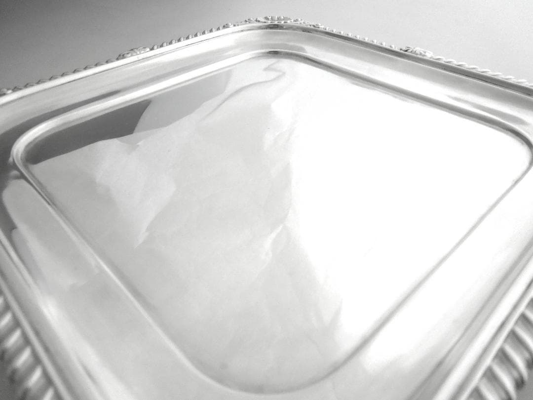 マッピン&ウェッブ　スターリングシルバートレイ　純銀