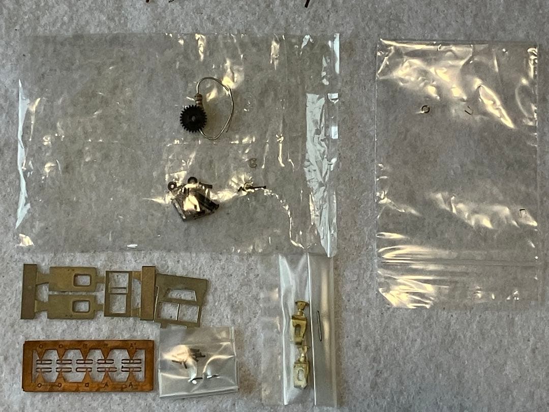 モデルワーゲン製 加藤製 3tDL HOe キット仕掛品