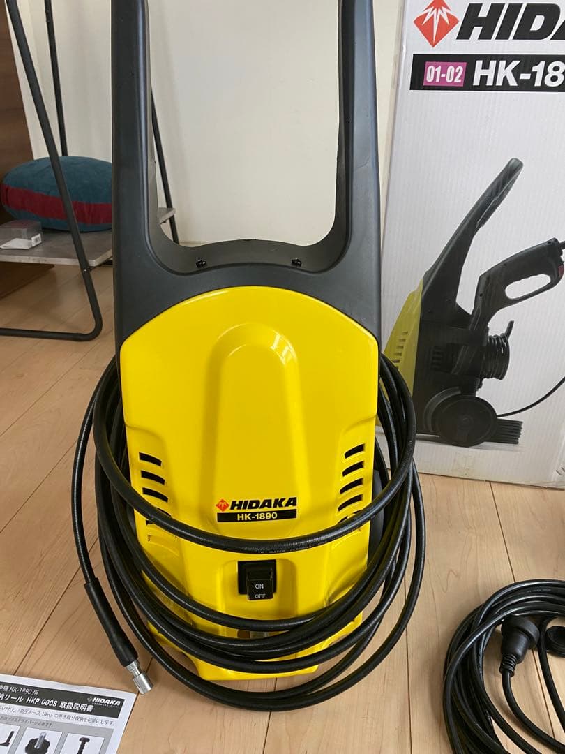 HIDAKA HK-1890 高圧洗浄機本体　50hz