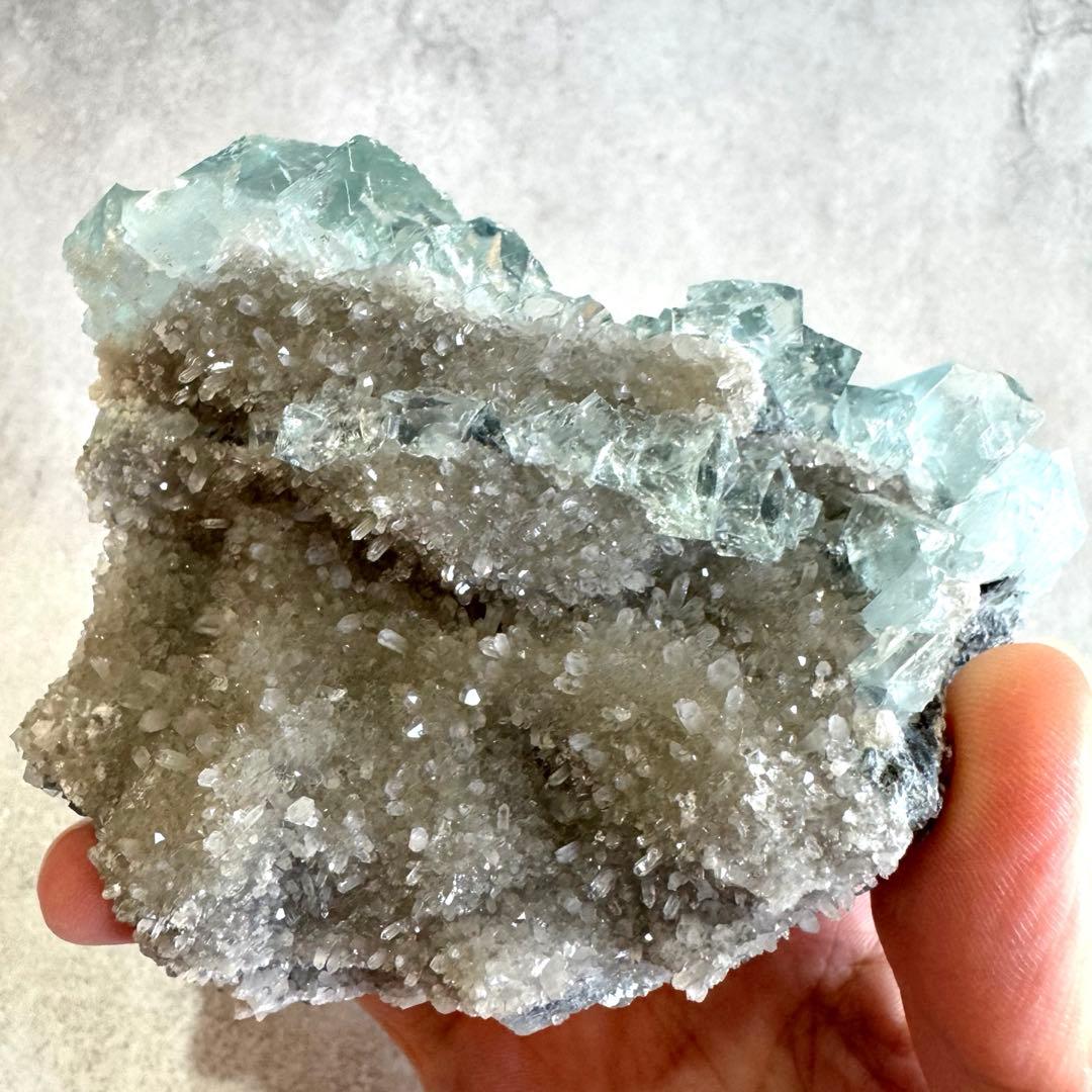 シャンファーリン　ブルーフローライト　原石