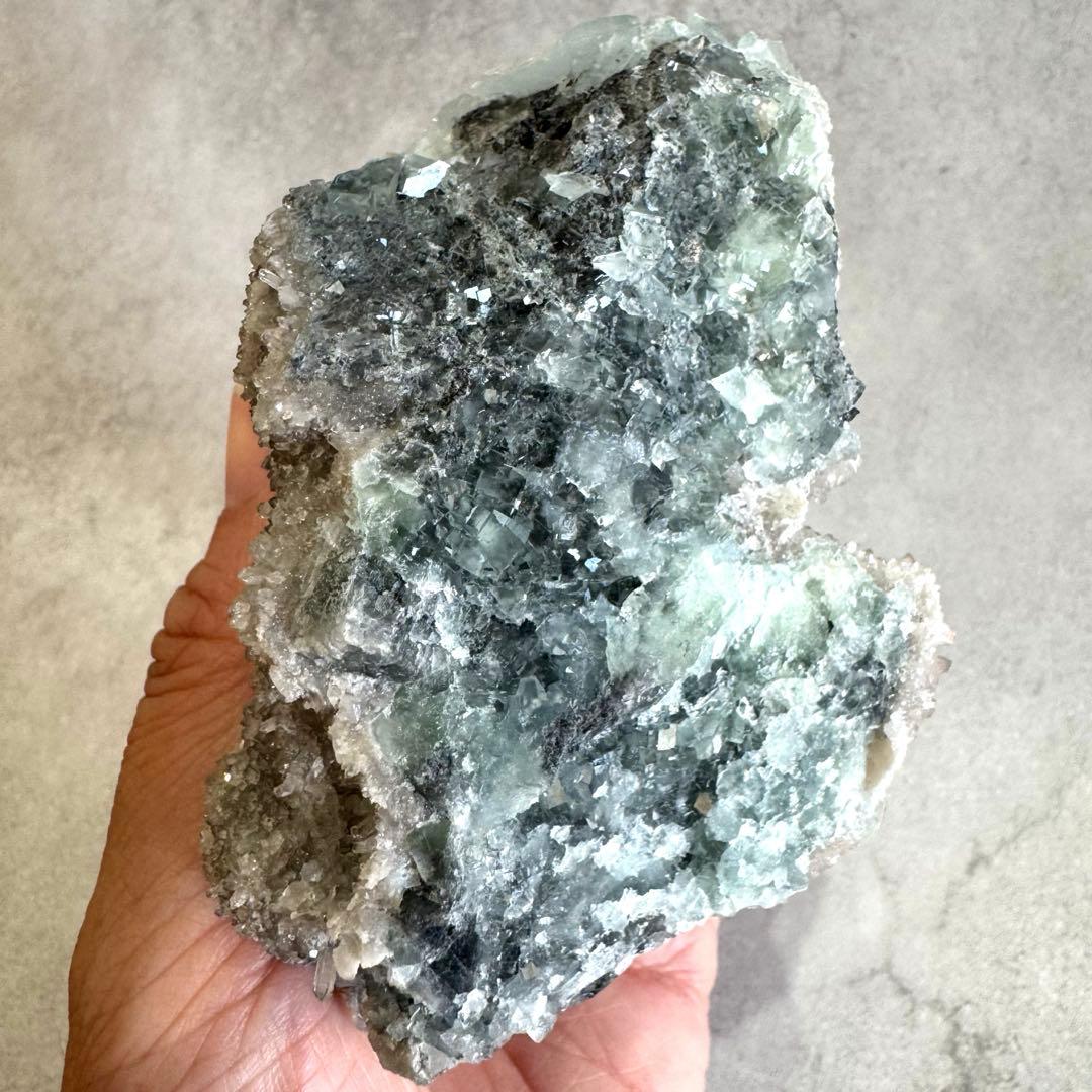 シャンファーリン　ブルーフローライト　原石