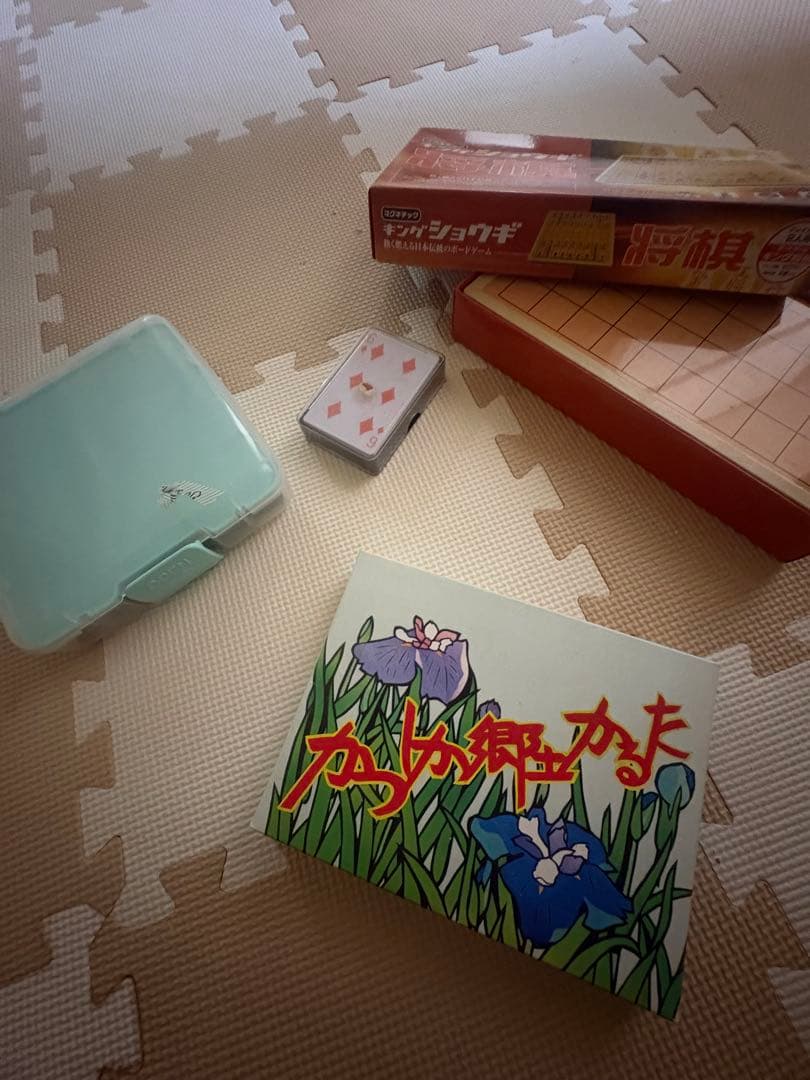 オセロゲーム 緑色 本体と石付き