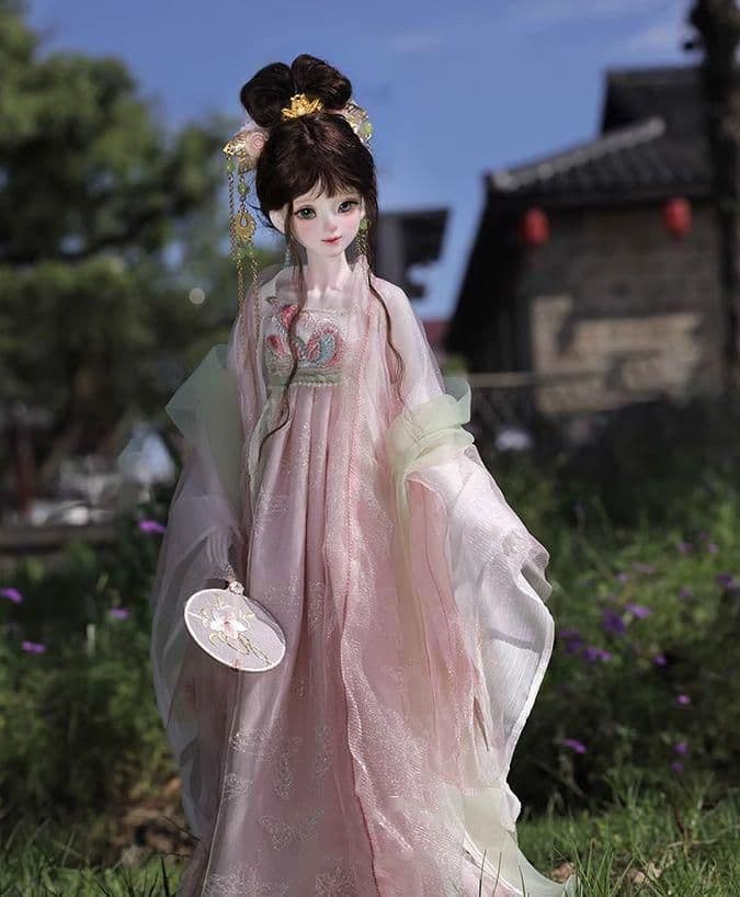 AS381 BJD 1/4 ドール本体 Yuka　球体関節人形 ハンドメイド