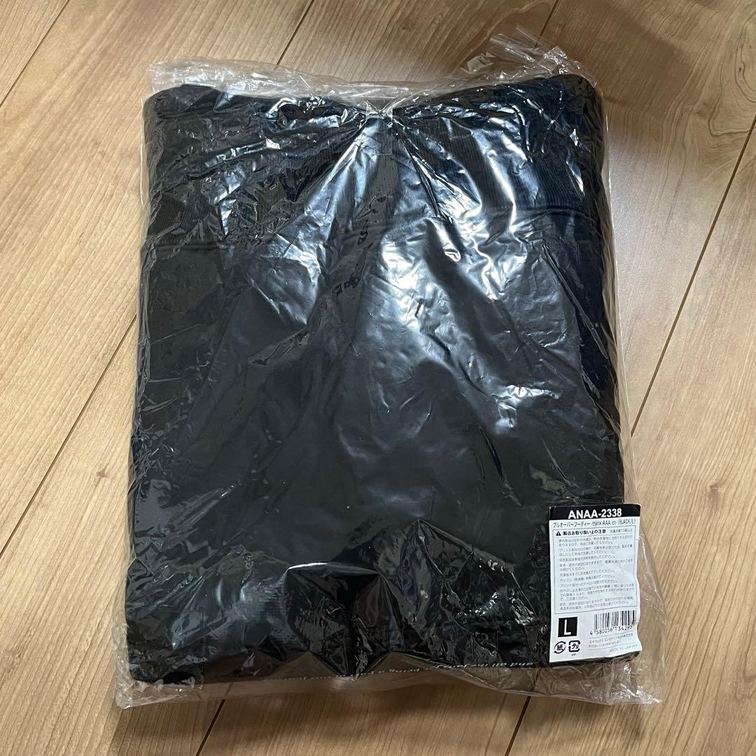 AAA 15th Liveグッズ パーカー プルオーバーフーディー Lサイズ 黒