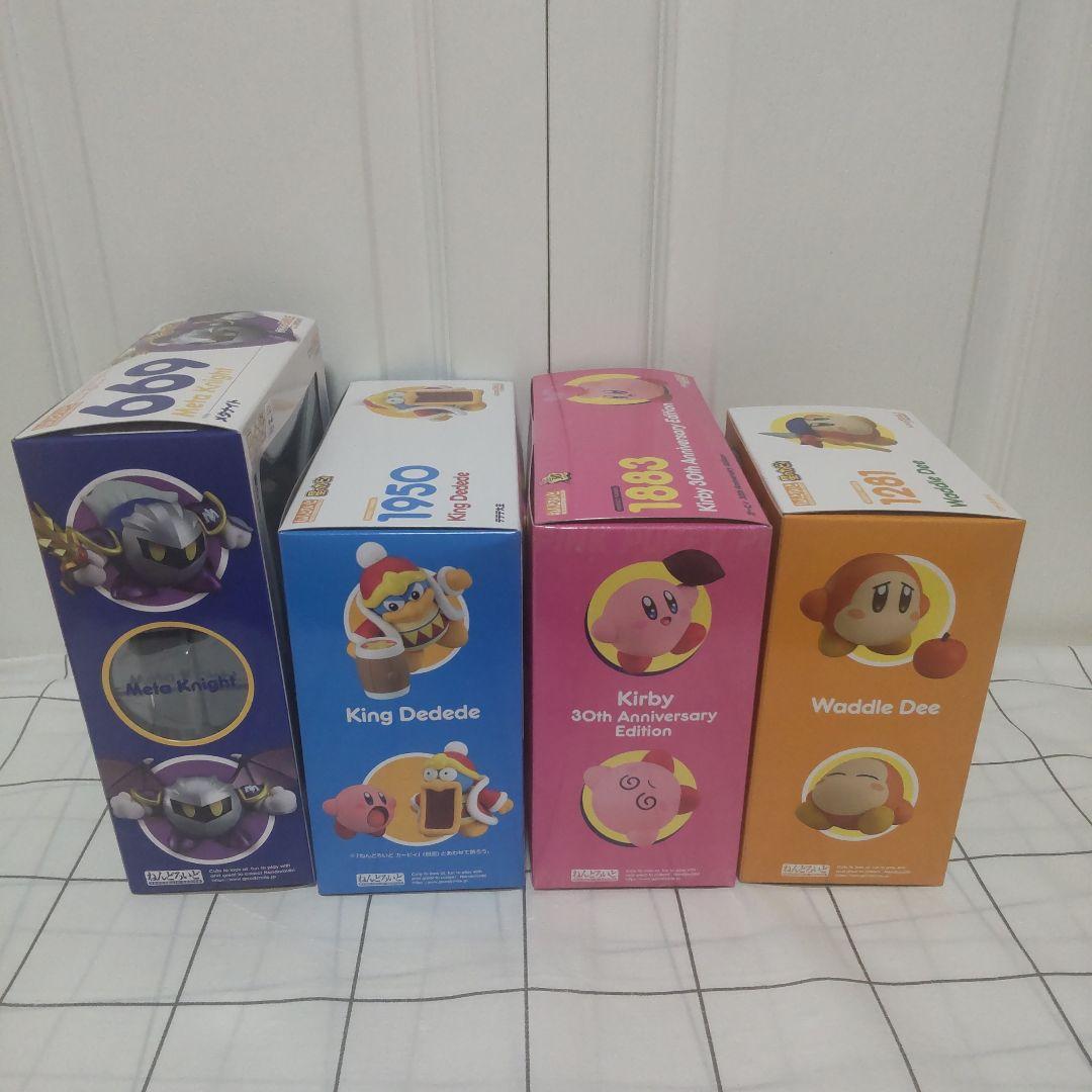 【未開封品】ねんどろいど カービィ＆メタナイト＆デデデ大王＆ワドルディ セット