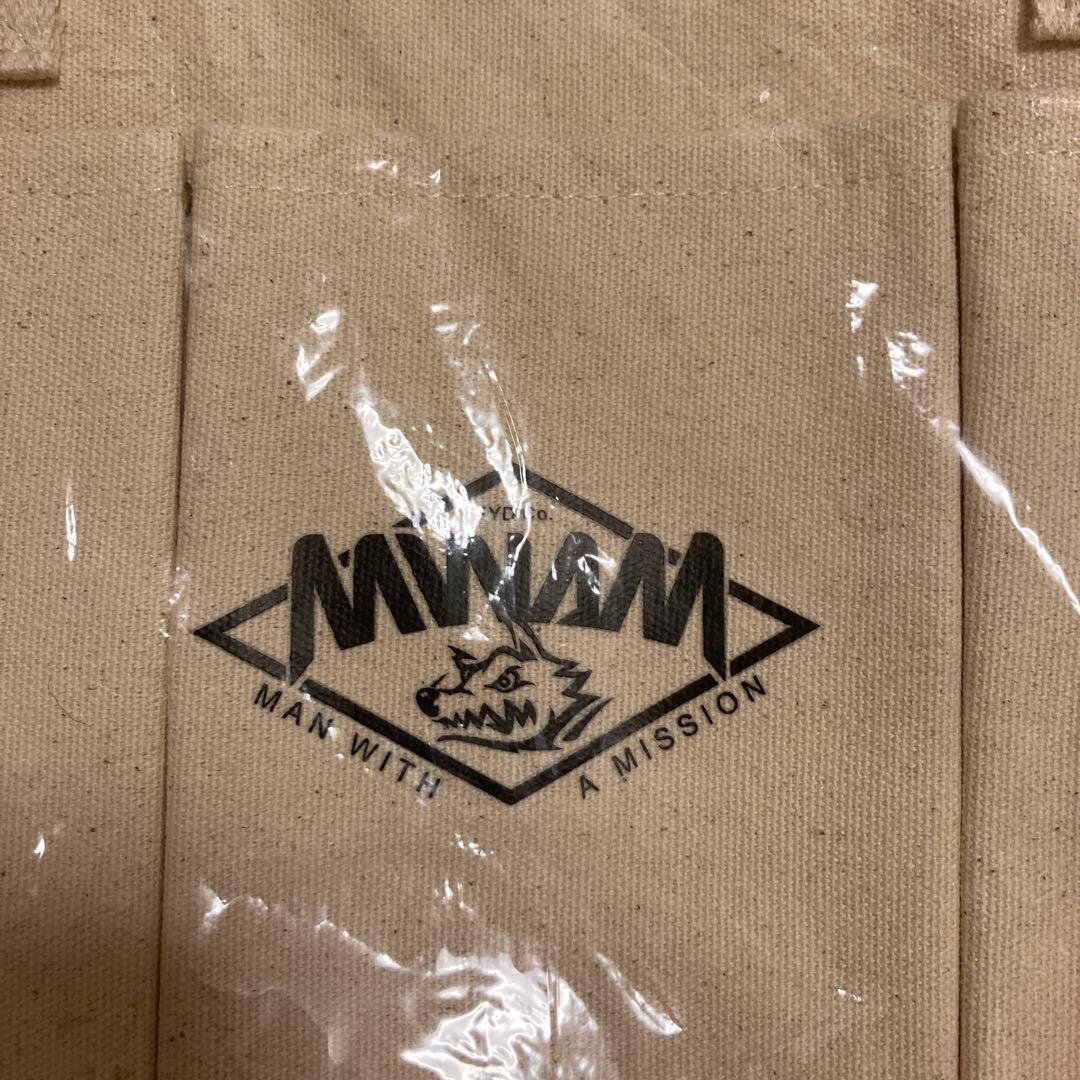 man with a mission/マンウィズ/キャンバスビッグトートバッグ