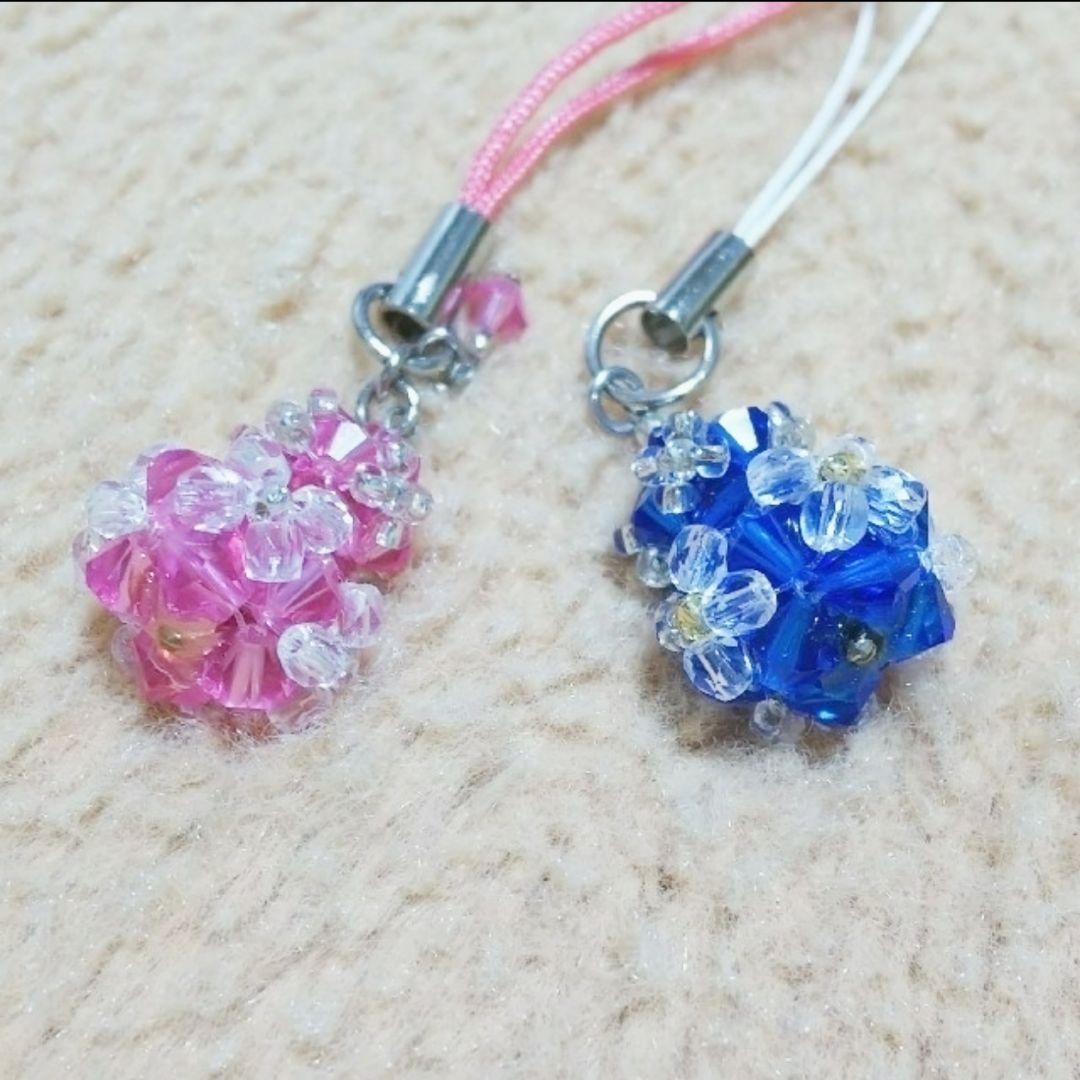 ビーズストラップ／きのこ／ひょうたん