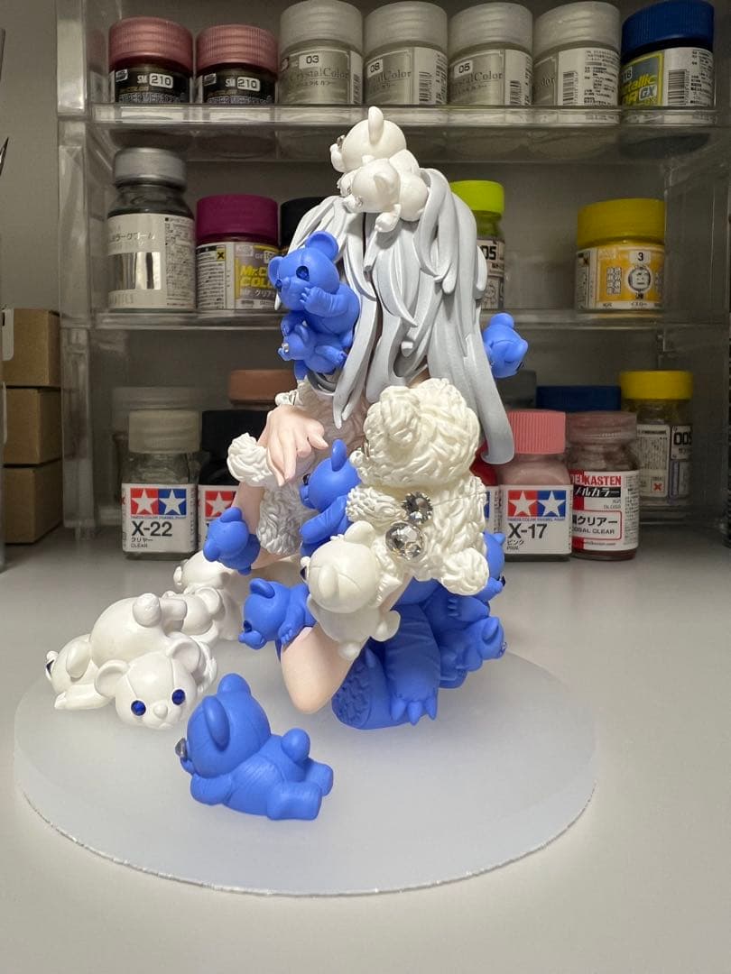 マンノ大輔　産婦人科M くまくまくま　いちぶのかたち　 ガレージキット