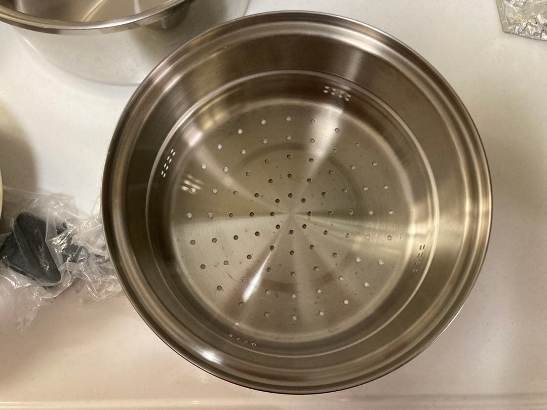 アムウェイ　多機能ステンレス鍋・蒸し器セット