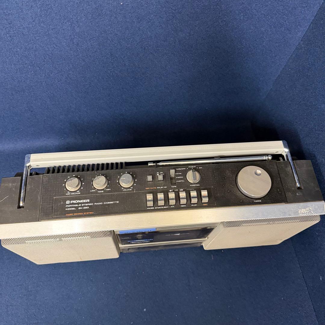 Pioneer パイオニア SK-350 ラジカセ 簡易動作確認済み