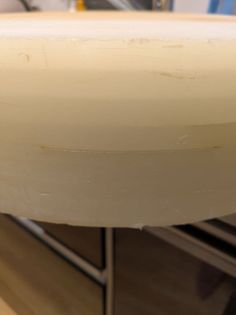 円形 プラスチックまな板　中華まな板