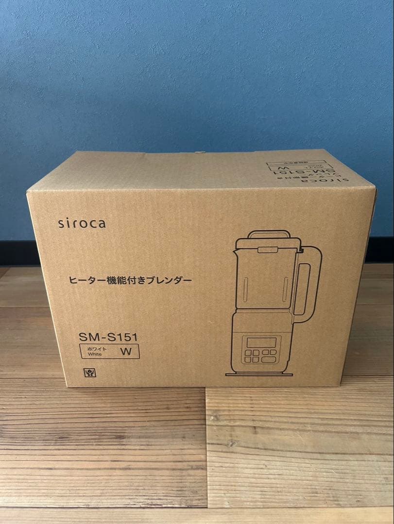 siroca ヒーター機能付きブレンダー SM-S151