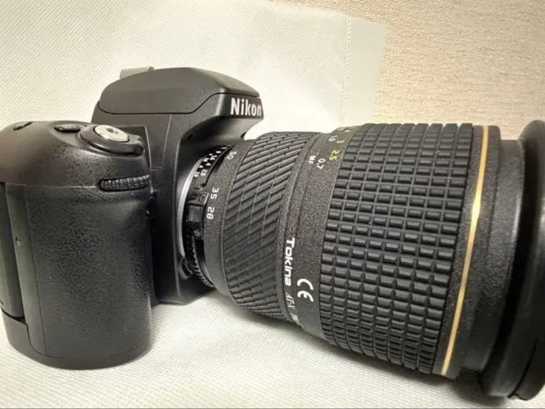 Nikon F80 フィルム一眼トキナATXPROF2.828-70mmレンズ